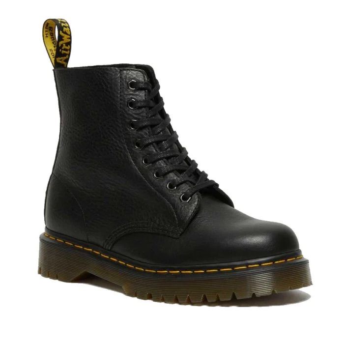 First Sole Black Martin Boot For Men By Shoe Bank