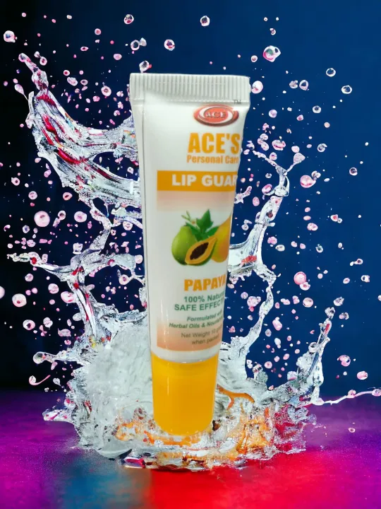 2pic%20ACE'S%20Personal%20care%20Papaya%20and%20Herbal%20100%25%20Natural%20Safe%20Effective%20Lip%20Balm%20-%20Image%203
