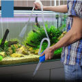 Aquarium Siphon Fish Tank Syphon Vacuum Gravel Water Filter Cleaner Siphon Pump Manual Cleaner ChangerSafe Vacuum. 