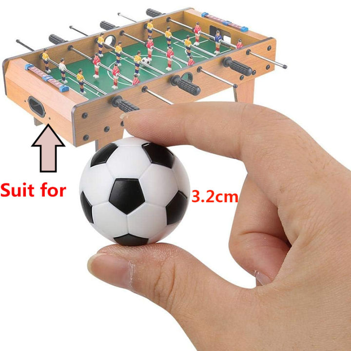 3.2cm%206Pcs/Pack%20Table%20Soccer%20Foosballs%20Game%20Replacements%20Mini%20Football%20Balls%20Black%20and%20White%20Tabletop%20Decor%20Kids%20Sport%20%20-%20Image%202