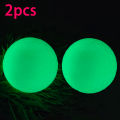 2-Pack Photoluminescent Golf Balls Night Use & Glow in Dark Practice Balls.