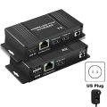 HDMI KVM Extender 60m over Ethernet Cat5e/6 1080P Extender KVM USB POC Cable HDMI Loop Extender splitter for Mouse Keyboard PC.