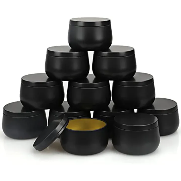 12pcs%204/8oz%20Candle%20Tins%20With%20Lids,%20Round%20Metal%20Candle%20Jars%20Kit%20For%20Loose%20Candles,%20Used%20For%20DIY%20Storage,%20Candle%20Making%20Supplies%20-%20Image%207
