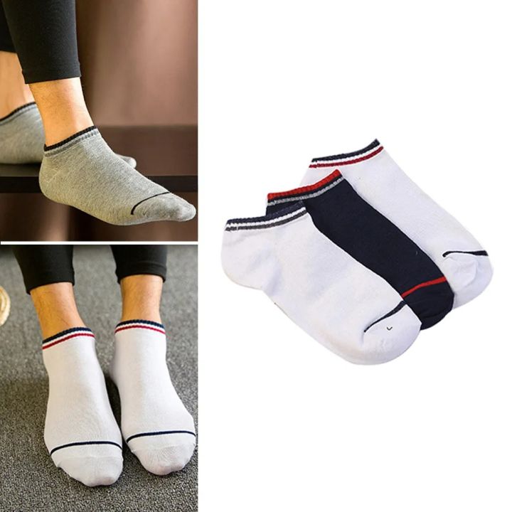 3%20Pairs%20Of%20Nylon%20&%20Cotton%20Ankle%20Socks%20-%20Cycle%20Random%20Colors%20-%20Image%203