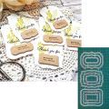 frame Metal Cutting Dies Mold Scrapbooking Decoration Paper Cards Craft Knife Mould Blade Punch Template Embossing Stencils.