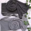 Hijab plus Niqab set available in different attractive colors. 