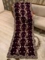 Velvet Embroidered Shawl – Premium Quality, Handcrafted Cutwork. 
