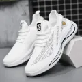 Mens Casual Sneakers Slip on Breathable Shoes  Athletic Outdoor Sport Running Shoes Comfortable Walking Training Tennis Shoes. 