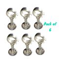 Heavy-Duty Curtain Rod/Bracket with Screws - Strong Support for Your Curtains. 