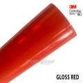 3M controltac 180 red gloss car sticker (click to select size). 