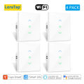 7th Generation Tuya Smart Life Roller Shutter Touch Panel Switch Percentage Remote Control Timer Work  Assistant Alexa. 
