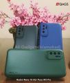 QAGS Xiaomi Redmi Note 10 5G Matte Soft Color Tpu Case Silicone Ultra Thin Back Cover. 