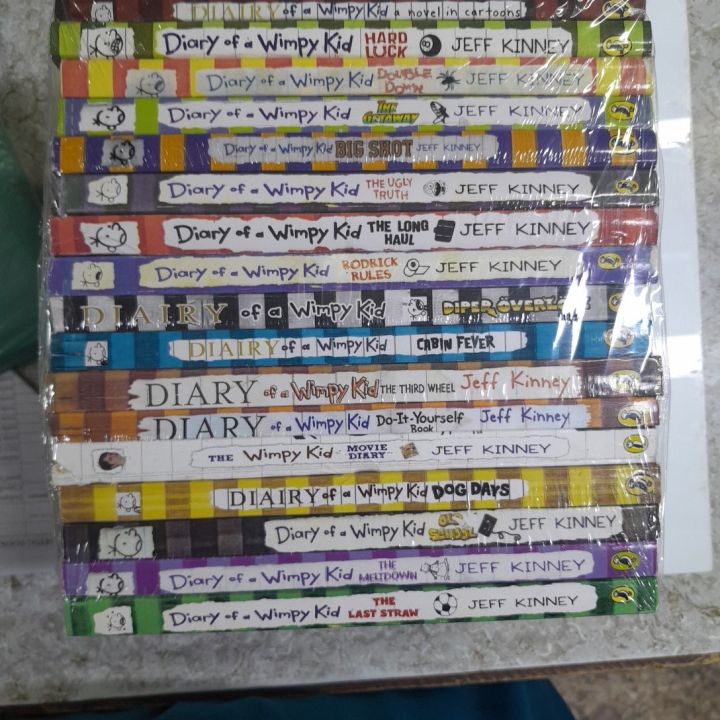 DIARY OF WIMPY KID COLLECTION 17 BOOK SET