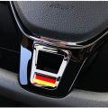 Car Styling Steering Wheel Covers Stickers Accessories For Volkswagen GOLF 7 GTi MK7 POLO 2014 2015 Passat B7 2015 B8 MK6 Jetta. 
