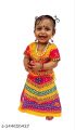 Radha Dress For Girls Krishna Janmashtami 0-10 years 3pcs Set Multicolour. 