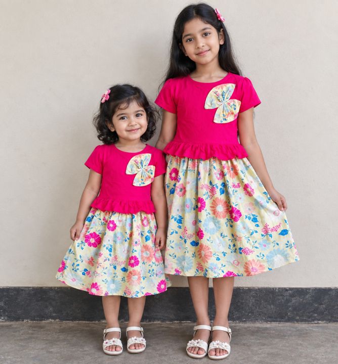 1-12%20Years%201%20piece%20Export%20Quality%20Girl%20Baby%20Frock/Tops/Soft%20Fabric%20Baby%20Girls%20Dress%20-%20Image%203