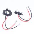2Pcs Headlight Accessories Headlamp Socket Adapter For Golf 5 MK5  H7 LED Headlight Bulb Base Holder Retainer Lamp Base. 