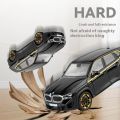 New 1:24 BMW XM Alloy Metal Diecast Model Car Casting Sound And Light Children's Toys Gift With Kids Collectibles Hobbies Gifts.