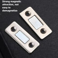 Magnetic Cabinet Catches Ultra Thin Door Strong Magnets Stopper Invisible Adhesive Drawer Magnet Lock for Kitchen Closet Closer. 