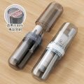Toothbrush Travel Containers Transparent Portable Toothbrush Case Outdoor/business Trip/travel Acessories. 