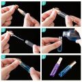 5/20PCS  5ml/10ml Mini Transparent Glass Refillable Spray Bottles for Travel Perfume Moisturizer Party Use Portable Makeup Tools. 