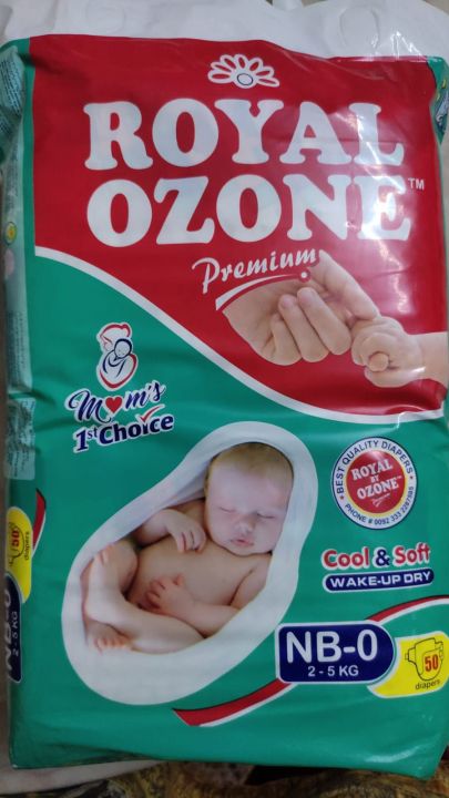 ROYAL OZONE DIAPERS size NB