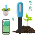 tuya Smart Bluetooth soil tester Water shortage reminder Temperature switching function Soil moisture APP real-time monitoring. 