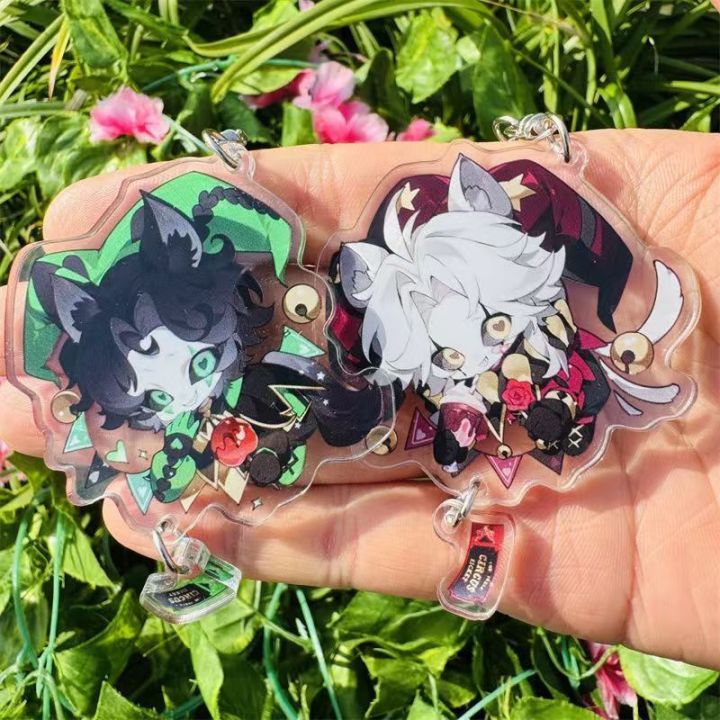 Game%20The%20Freak%20Circus%20Figure%20Pierrot%20Harlequin%20Cosplay%20Keychain%20Acrylic%20Joker%20Clown%20Keyring%20Key%20Chain%20Backpack%20%20Decoration%20Prop%20-%20Image%204