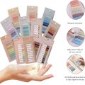 200pcs Index Sticky Note Tabs, Writable Page Marker for Book Annotations, Transparent Calendar Marking Labels. 