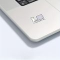2pcs Cute Goose Laptop Stickers Removable Laptop Decals Waterproof Stickers Notebook Computer Decoration for Adults.