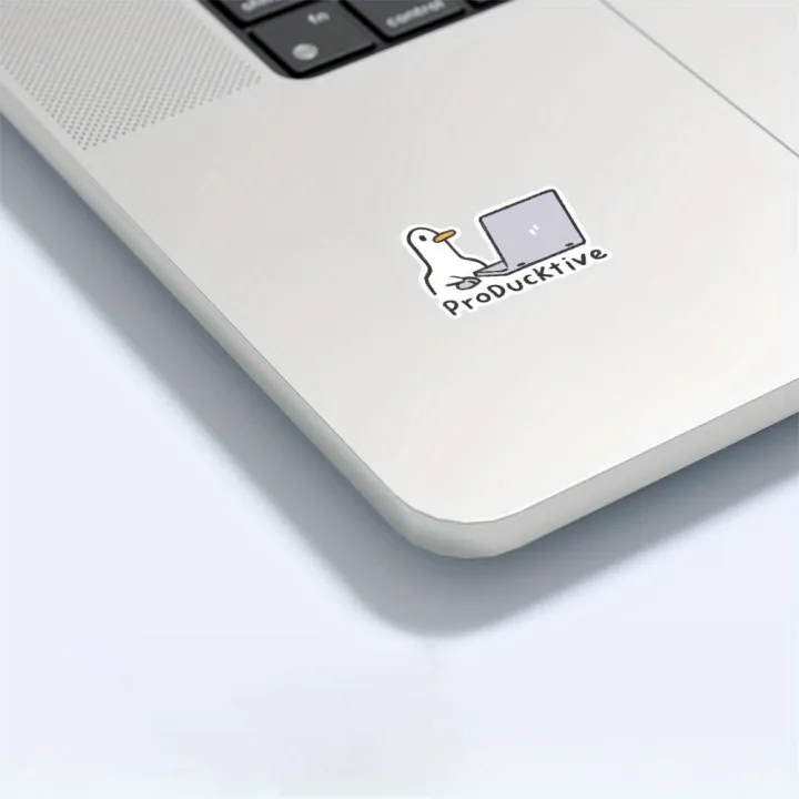 2pcs%20Cute%20Goose%20Laptop%20Stickers%20Removable%20Laptop%20Decals%20Waterproof%20Stickers%20Notebook%20Computer%20Decoration%20%20for%20Adults%20-%20Image%204