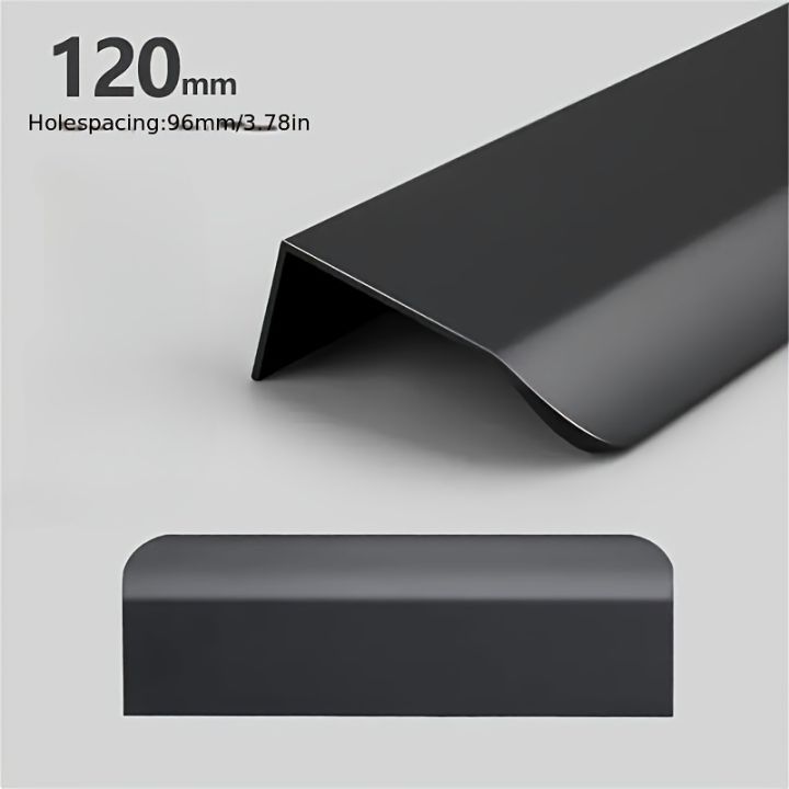 4pcs%20Cabinet%20Kitchen%20Hidden%20Drawer%20Pull%20Aluminum%20Door%20Handle%20Black%20Cabinet%20Handle%20Finger%20Edge%20Pull%20Hidden%20Cabinet%20Finger%20Pull%20-%20Image%204