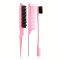 11 pcs High Quality Hair Brush Comb Set,with Hair Spray Bottle Scalp massager ,Wet Dry Curly Hair Detangling, Wide Tooth Combs. 