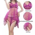 QFast ESTANLA H01 Women And Girls Nightdress Nightgown Sleepwear Night Dress Sleep Wear Nighty Sleep Shirt Ladies Night Gown nightwear Girls Dress Women Dress - Opp. 