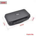 Waterproof Fly Fishing Box Black Tackle Lure Bait Fish hook Box ABS Plastic Fishing Accessory Tool Storage Box For fishing goods. 