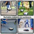Wonderfull Soccer ball Toy for Kids Air floating Soccer With LED light Soft Bumpper for indoor and outdoor. 