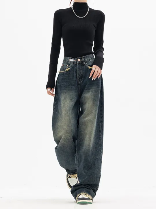 Spring%20Autumn%20Wide%20Leg%20Jeans%20Women%20High%20Waist%20Denim%20Trousers%20Women's%20Jeans%20Harajuku%20Vintage%20BF%20Style%20Loose%20Femme%20Streeetwear%20-%20Image%207