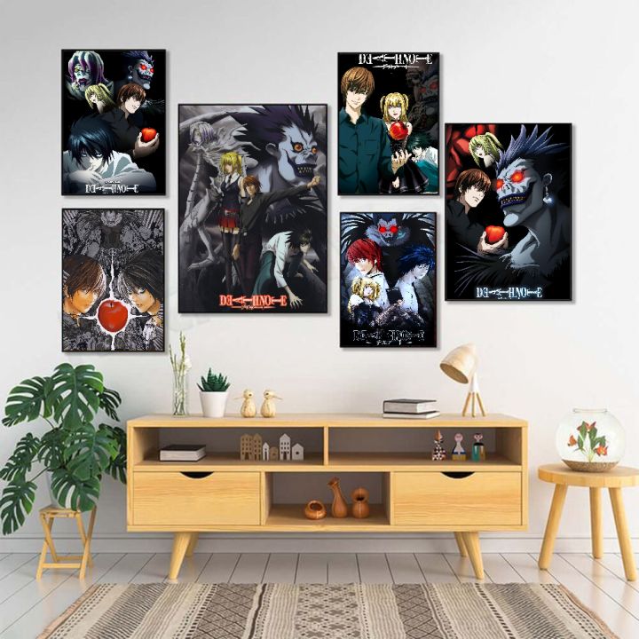 Classic%20Anime%20D-Death%20Note%20High%20Quality%20Print%20Poster%20Waterproof%20Wall%20Art%20Movie%20Posters%20For%20Living%20Bedroom%20Retro%20Room%20Decor%20Gift%20-%20Image%202