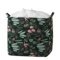 Durable Quality Large Sized Cotton Linen with PE Waterproof Coating Laundry Basket Bag with Handles. 