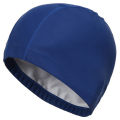 PU Fabric Swimming Cap Men Women Waterproof Swim Pool Hat Water Sport Protect Ears Long Hair Bathing Caps Plus Size for Adults. 