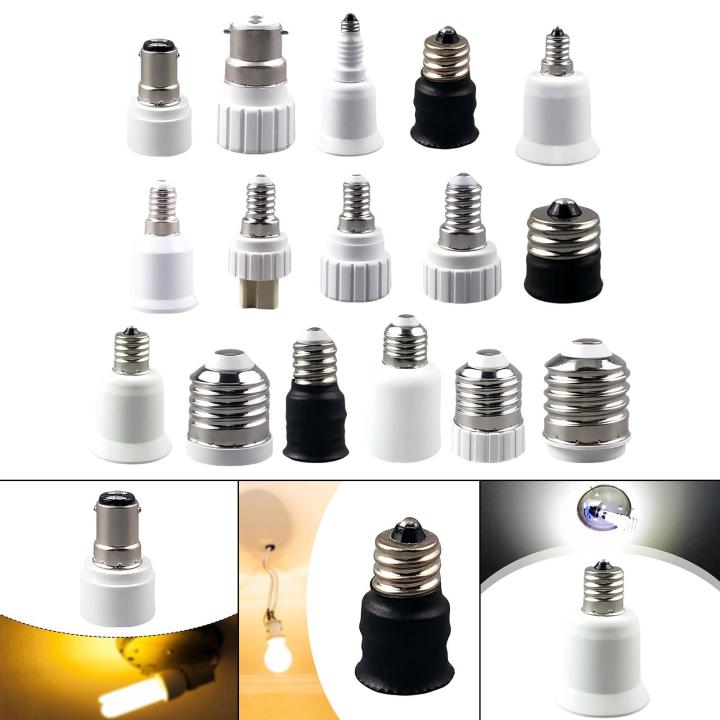 Socket Adapter Metal Bulb Base Converter High Performance LED Lamp ...
