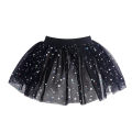 Girls Sparkle Stars Sequins Tutus Skirts Princess Ballet Dance Layered Tulle Tutu Skirts Kids Ballet Dress Up Clothes.