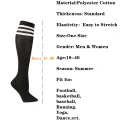 Unisex Compression Socks Football Socks Non-slip Long Tube Knee High Stockings Socks Striped Soccer Socks Running Sports Socks. 