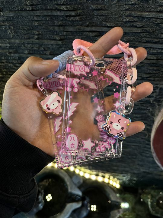 Kawaii%20Liquid%20Shaker%20Robot%20Bear%20Card%20Holder%20with%20Lanyard%20Neck%20Strap%20Clear%20Glitter%20ID%20Badge%20Case%20for%20Students%20Office%20Cute%20%20-%20Image%206
