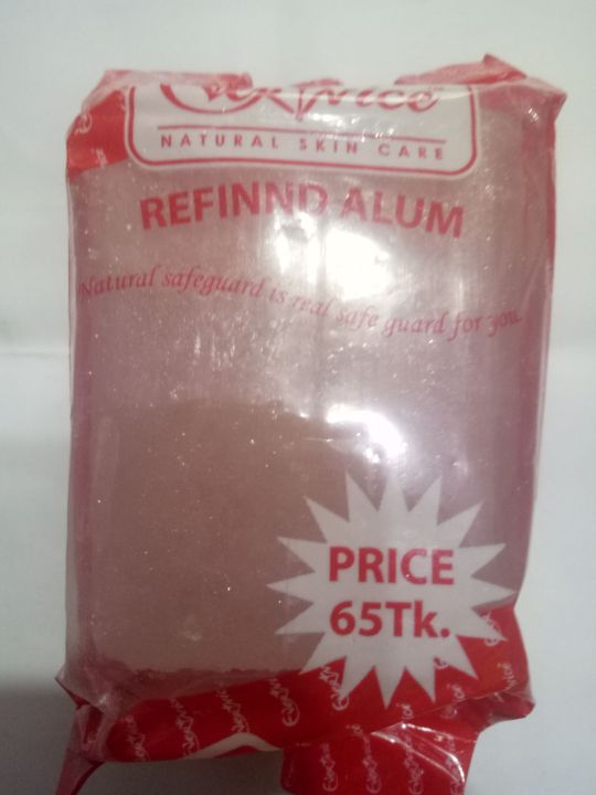 Refinnd alum natural skincare fitkiri