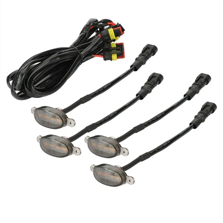 Universal%20Car%20Front%20LED%20Grille%20Light%20Smoked%20Amber%20White%204LED%20Grill%20Light%20Eagle%20Eye%20Lamp%20for%20Off%20Road%20Trunk%20SUV%20Ford%20Toyota%20Strip%20-%20Image%205