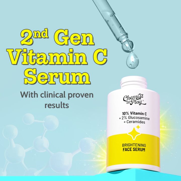 Chemist%20At%20Play%2010%25%20Vitamin%20C%20Brightening%20Face%20Serum%20%E2%80%93%2010ml%20,With%202%25%20Glucosamine%20&%20Ceramides%20for%20Radiant%20Skin%20-%20Image%202