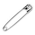Women's Silver Color Steel Safety pin Saree Pins No 1 - 12 Pcs. 