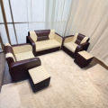 Straight-backed Snug Sofa Set with Tool (2+2+1).
