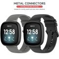 Silicone Strap For Versa 4 3 2 1 Versa Lite Band SmartWatch Bracelet For Sense/Sense 2 Correa Watchband Pin Buckle.